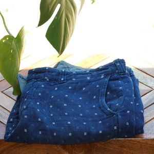 J. Crew Stanton 9" Linen Short In Hash Print
